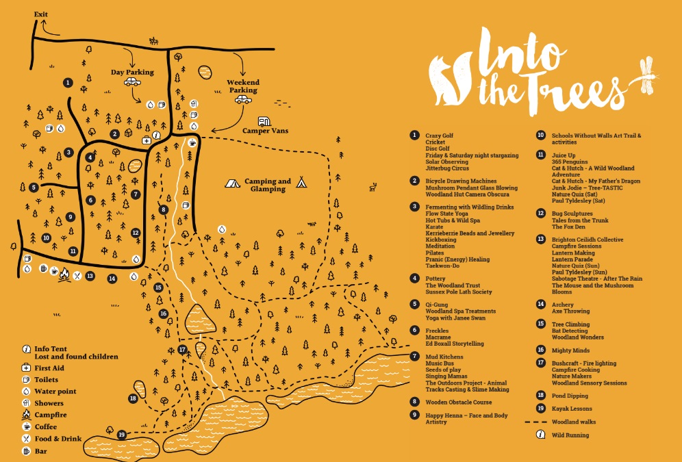 2024 Site Map - Into The Trees